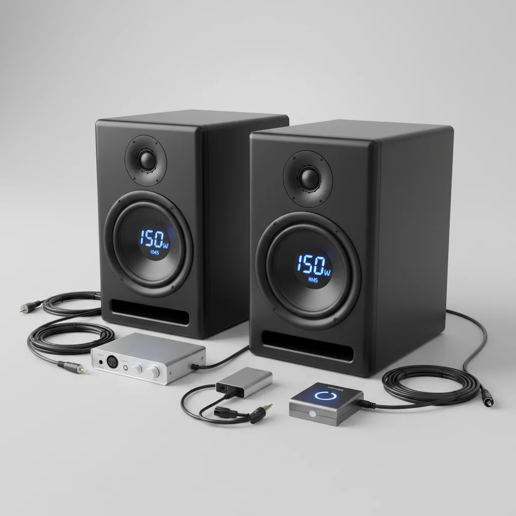 studio monitor wattage